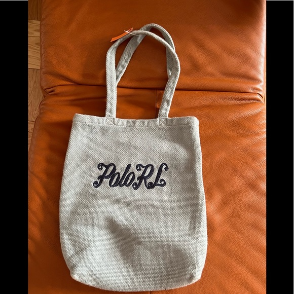 Polo Ralph Lauren embroidery every day Tote Bag - Picture 1 of 4